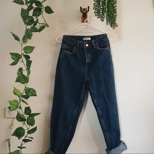 Denim boyfriend jeans